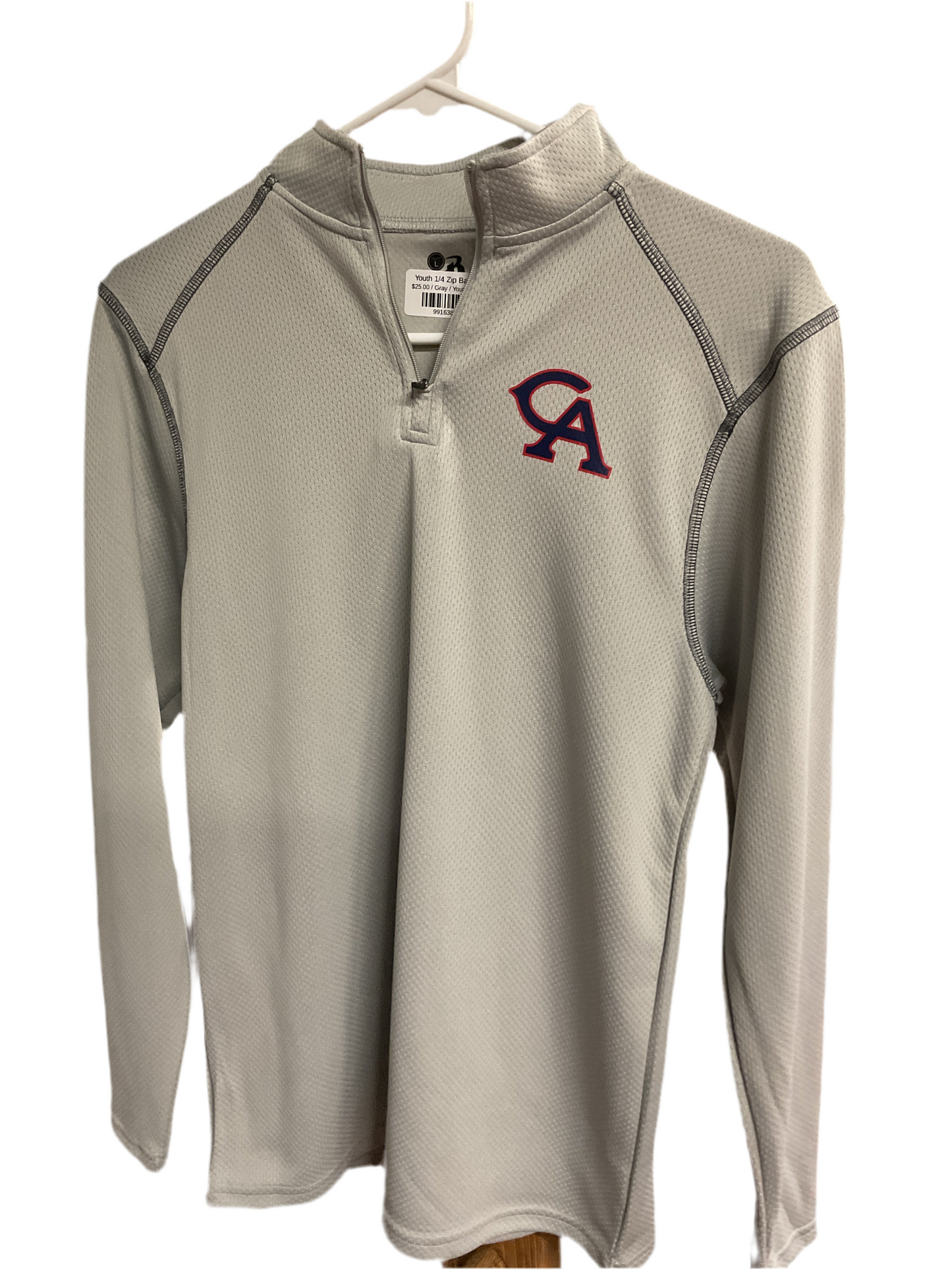 Youth 1/4 Zip Badger