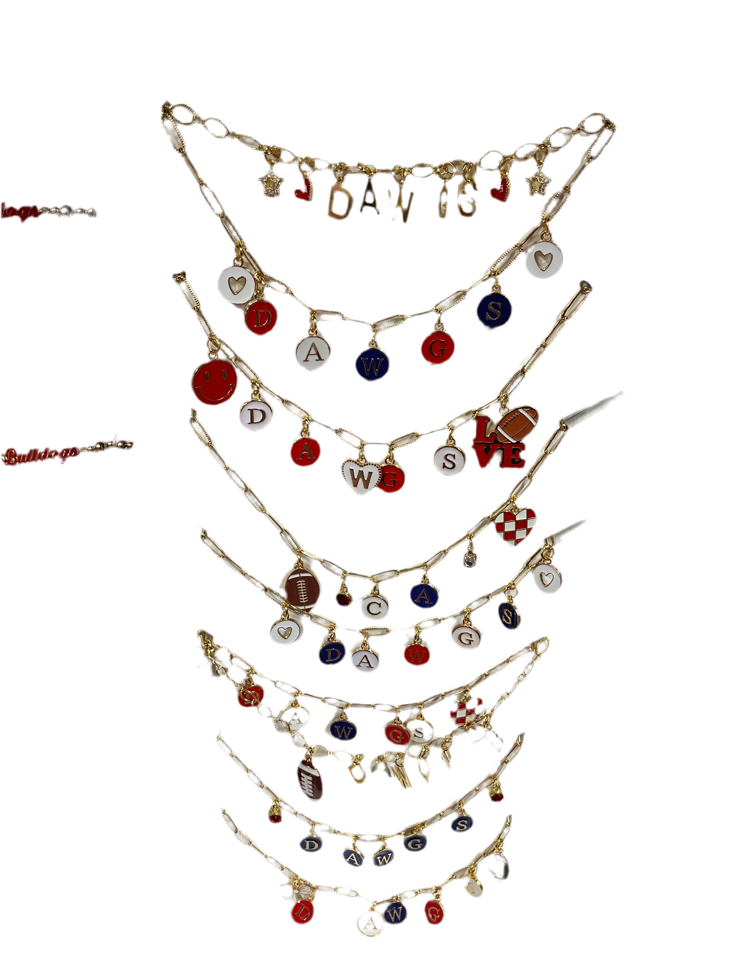Game Day Charm Necklaces