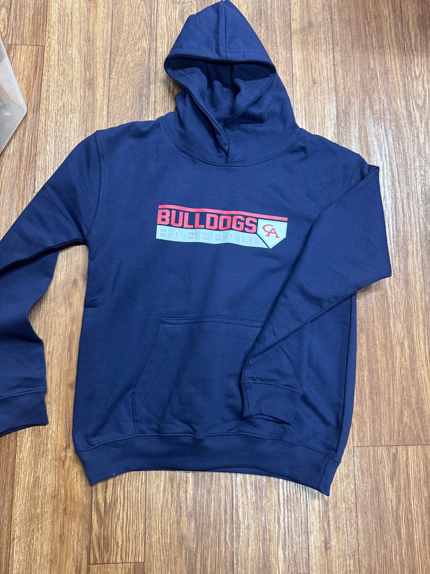 Bulldog Baseball CA youth Hoodie