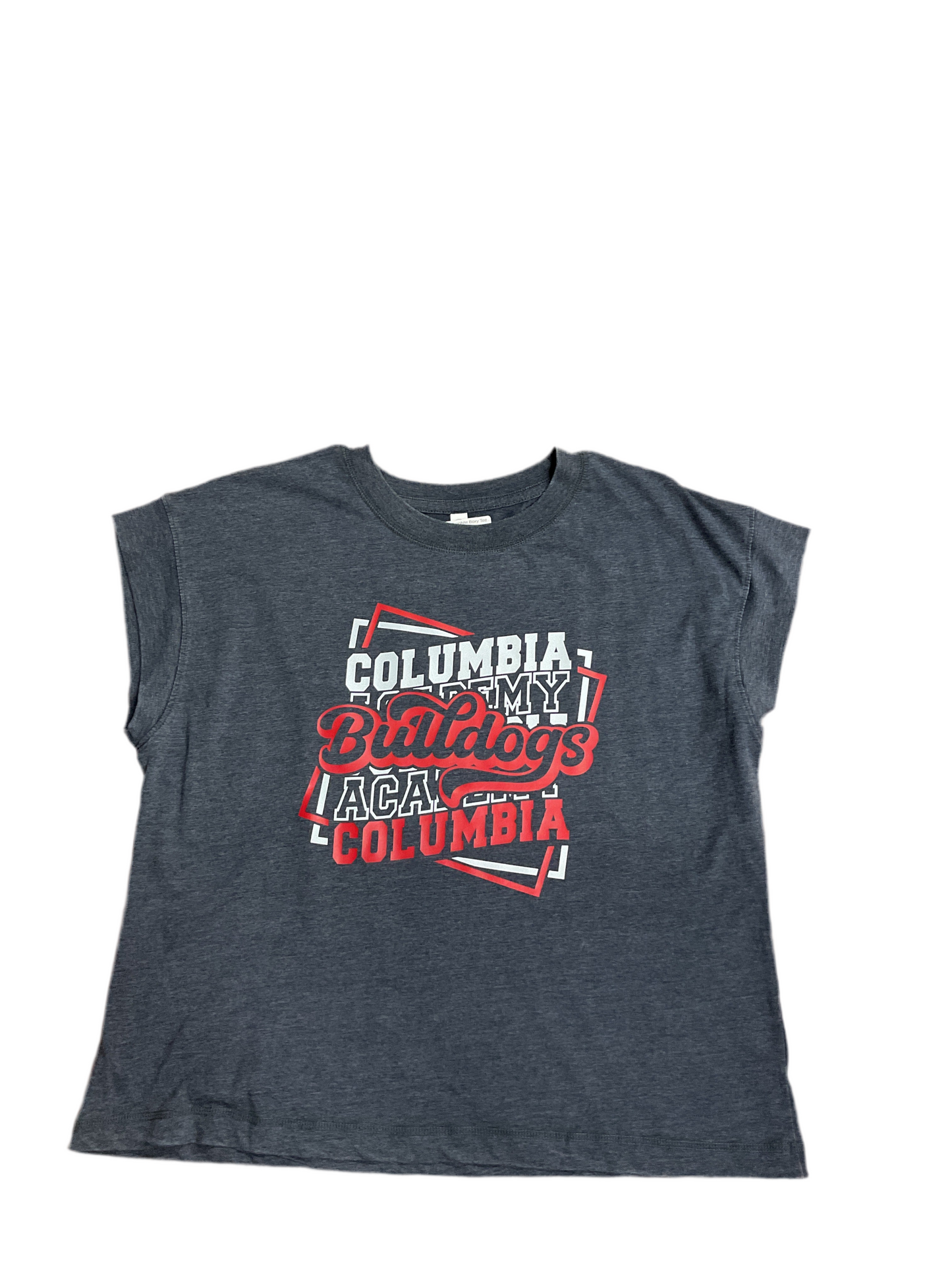 Ladies Graphite Boxy Tee