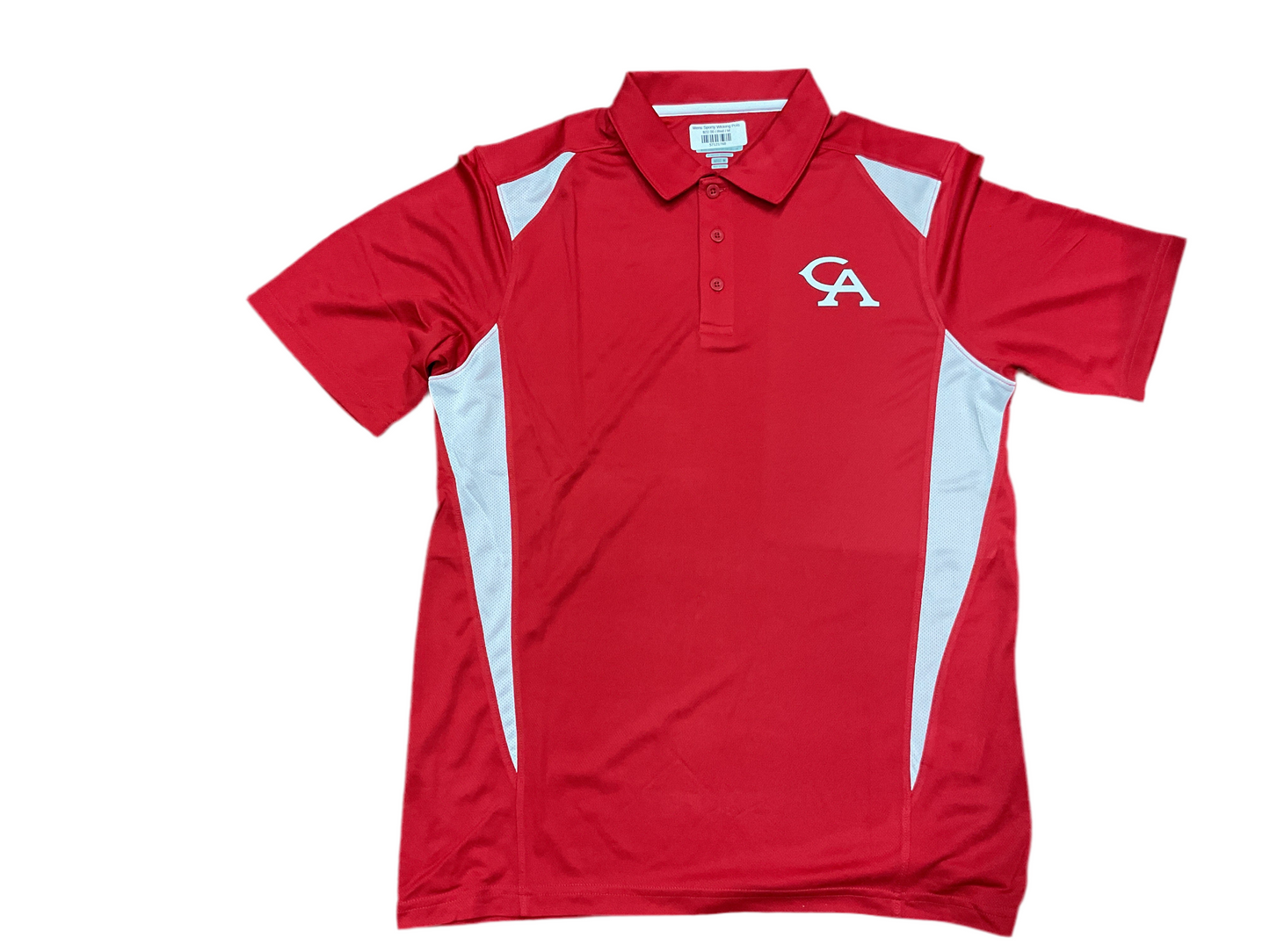 Mens Sporty Wicking Polo