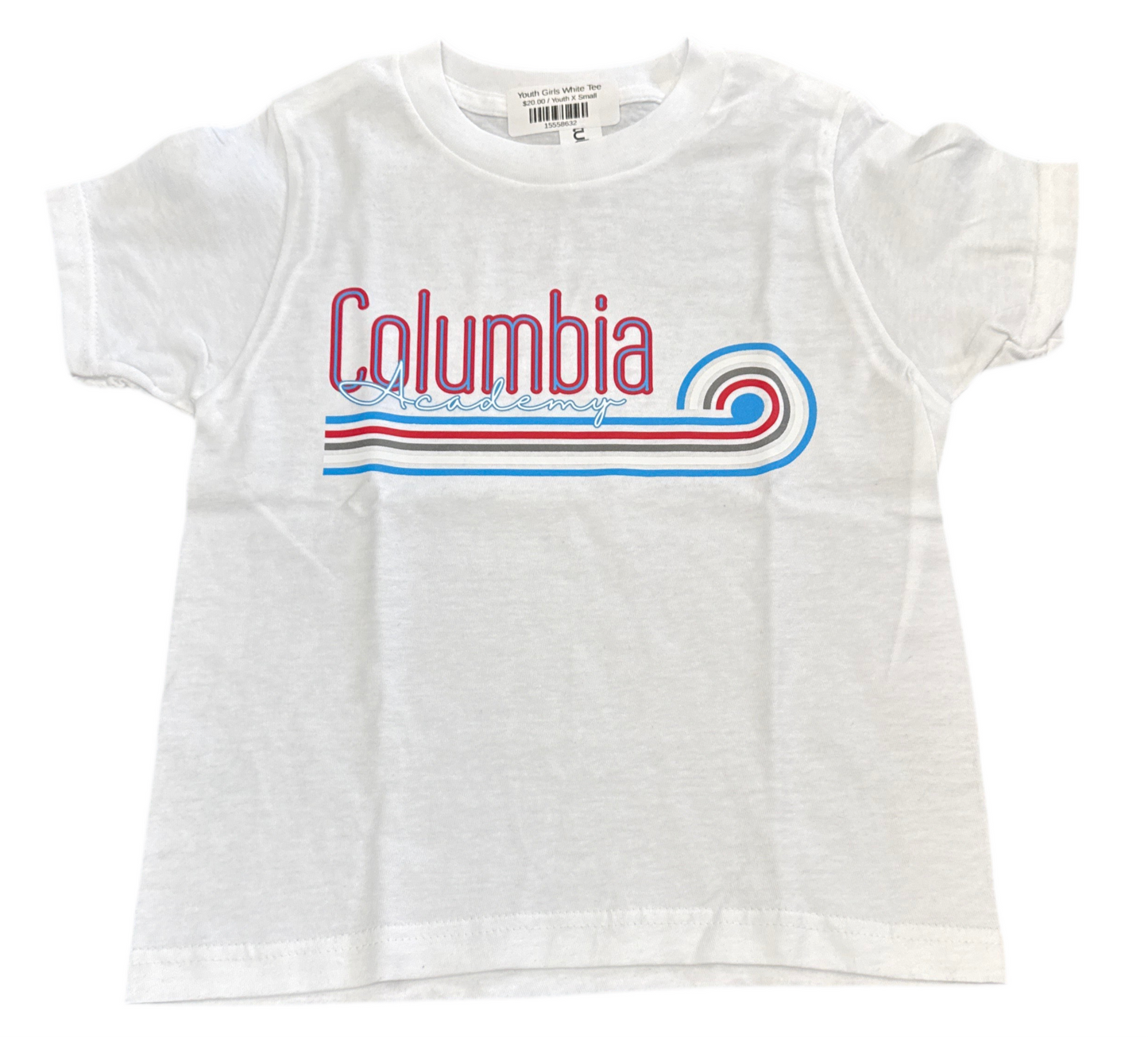 Youth Girls White Tee