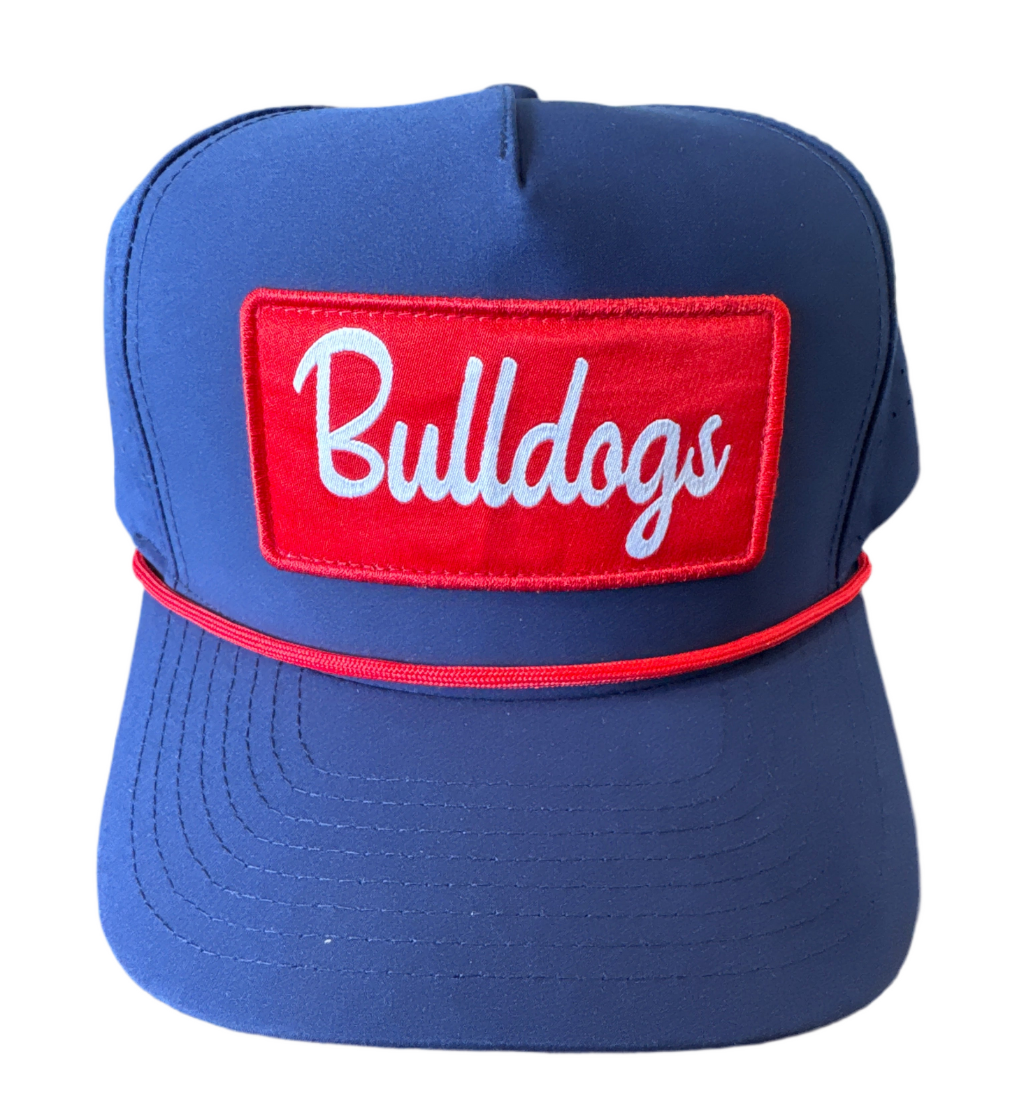 Navy Bulldogs Patch Hat