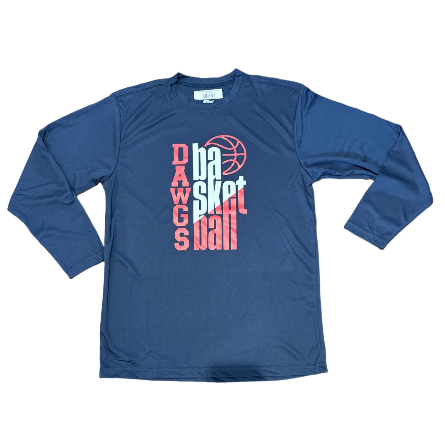 Youth Navy Long Sleeve Performance