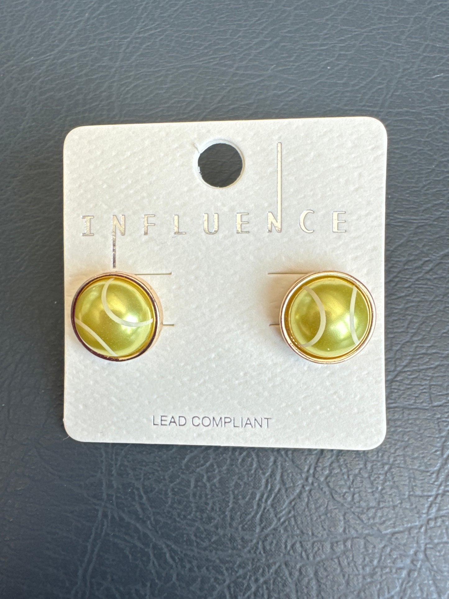 Sports Ball Stud Earrings