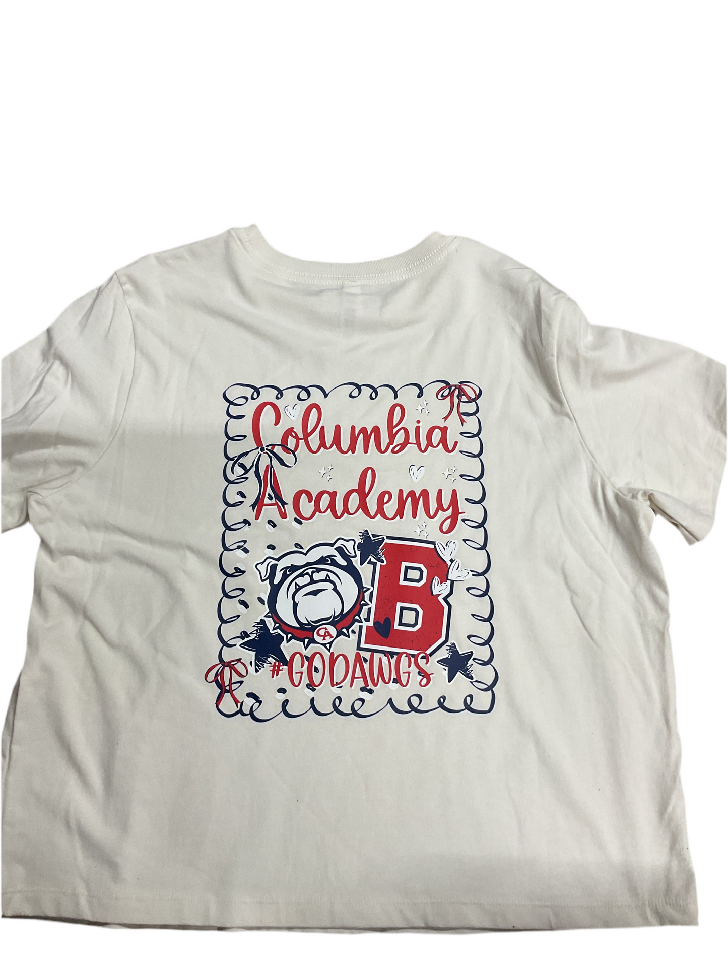 Adult Cream Box Tee