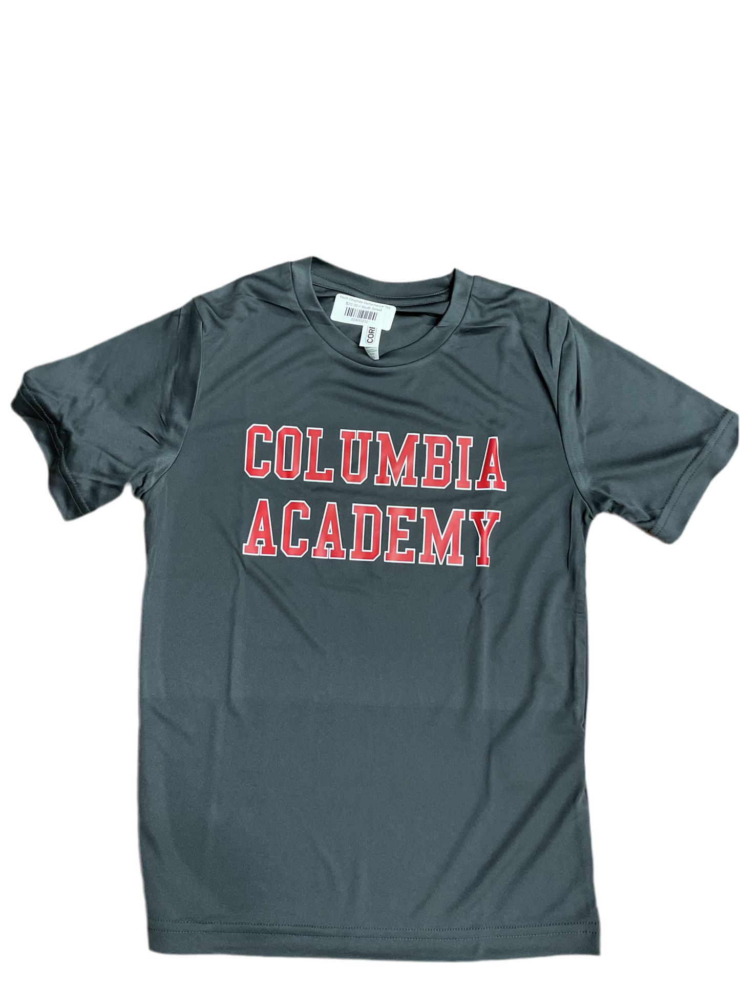 Youth Graphite Performance Tee