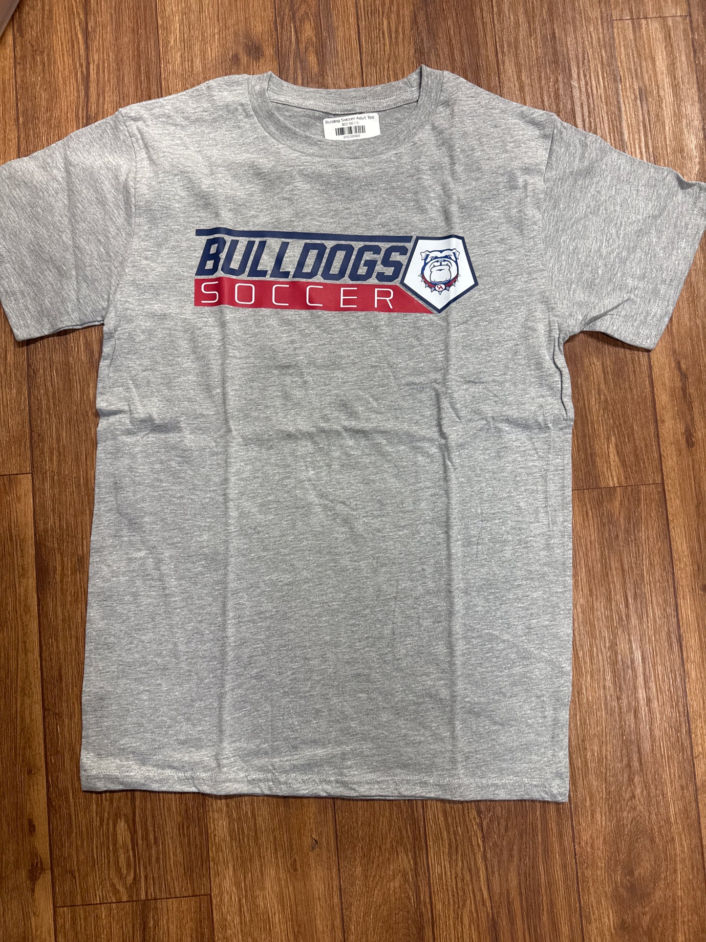 Bulldog Soccer Adult Tee
