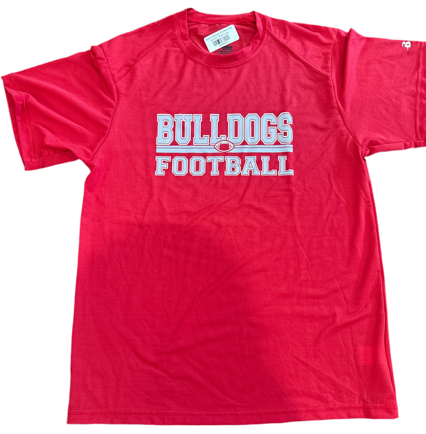 Youth Bulldogs Football Tee