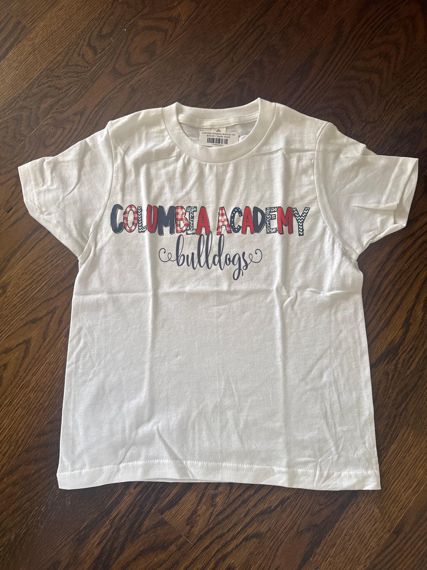 Columbia Academy Bulldogs tee