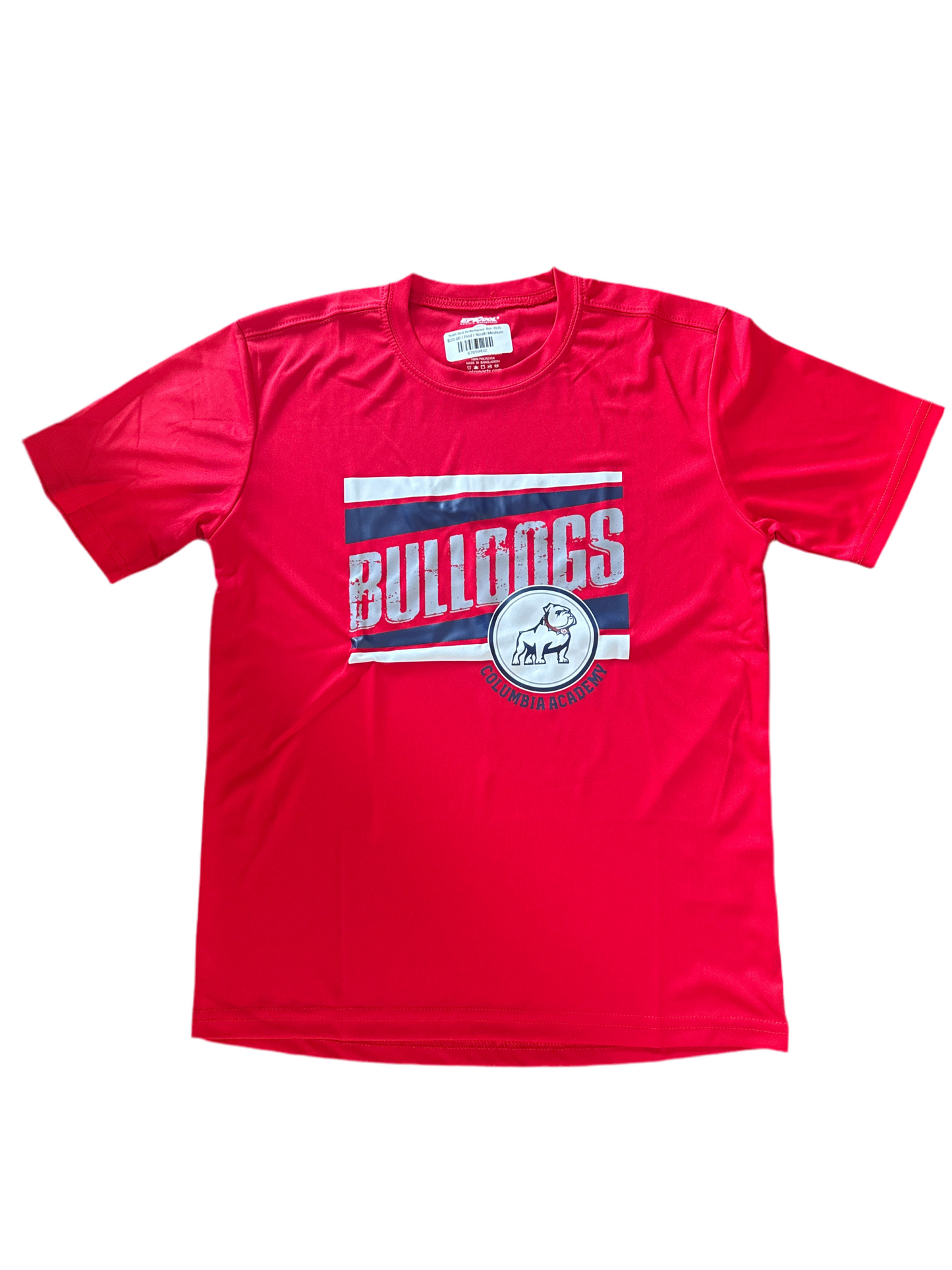 Youth Red Performance Tee- 2025