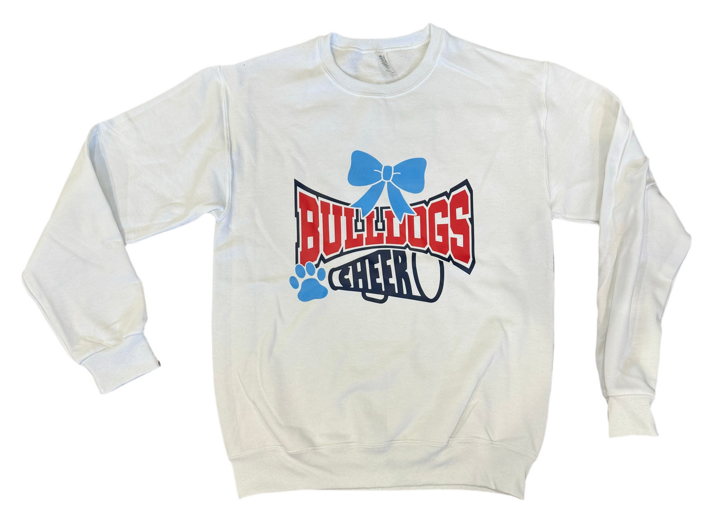 Bulldogs Cheer Crew Neck