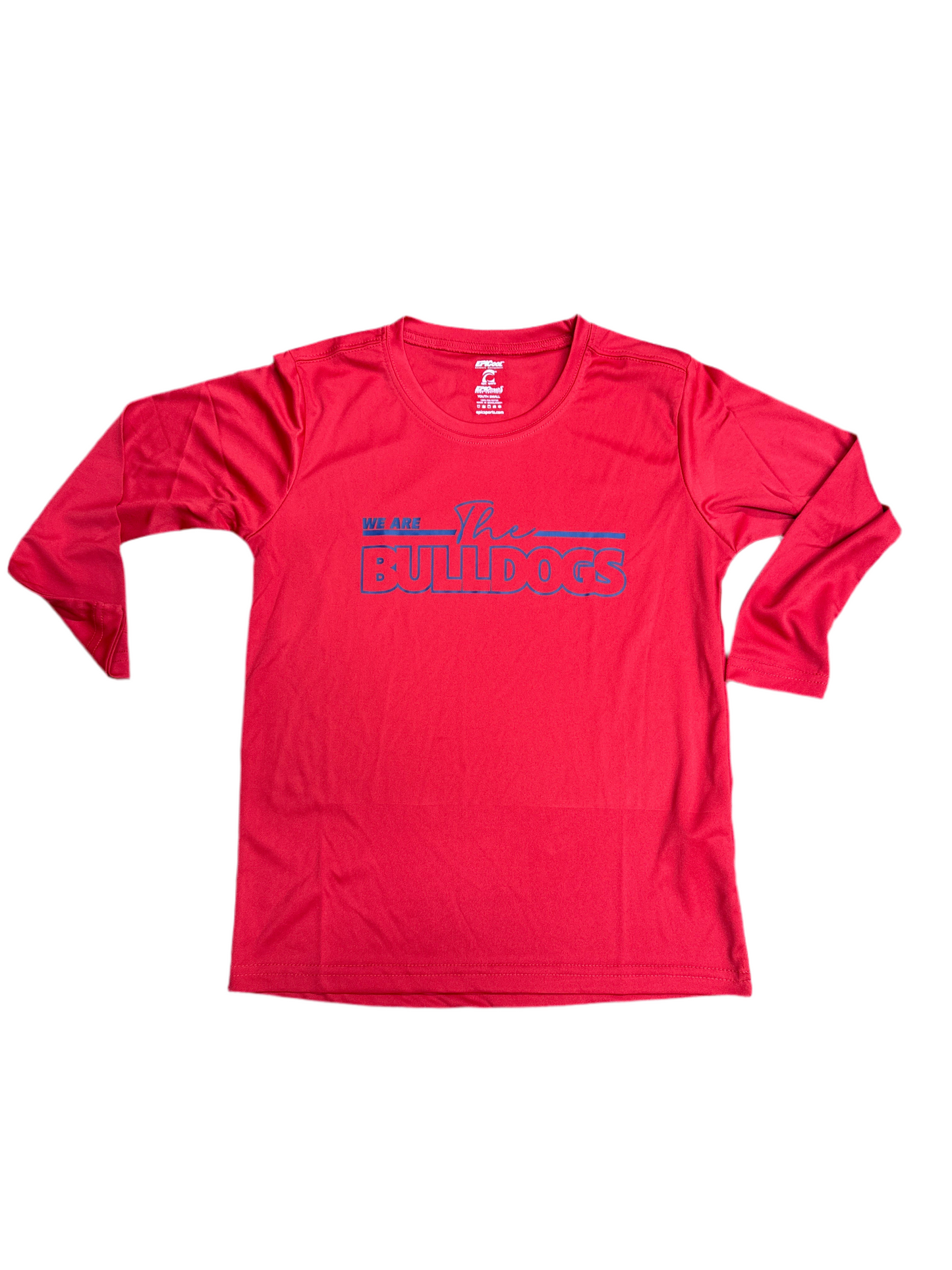 Youth Long Sleeve Red Performance