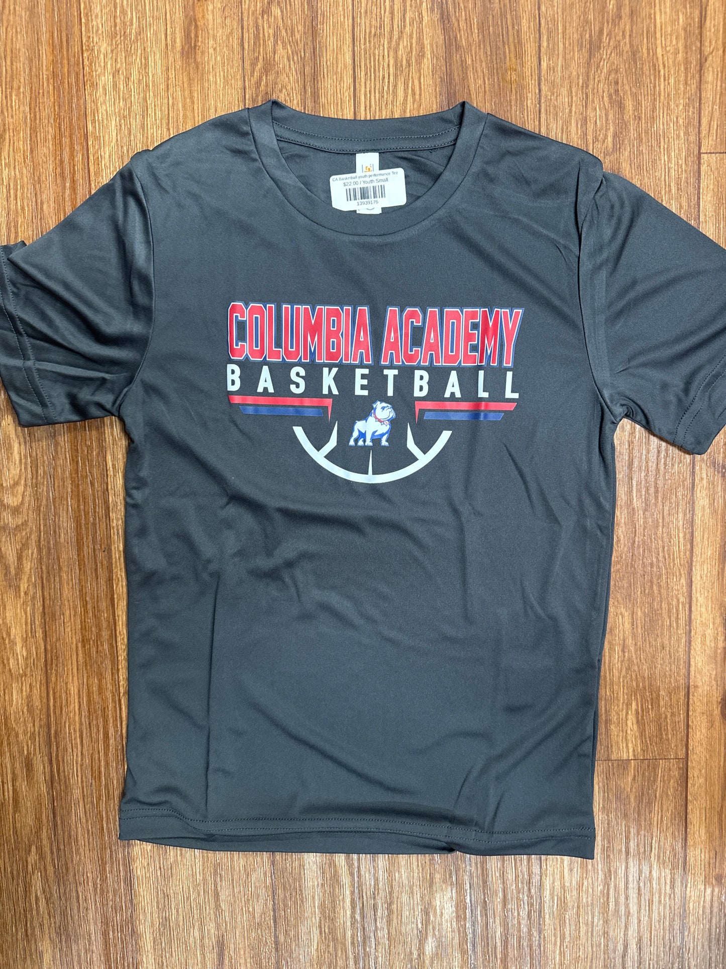 CA Basketball youth performance Tee