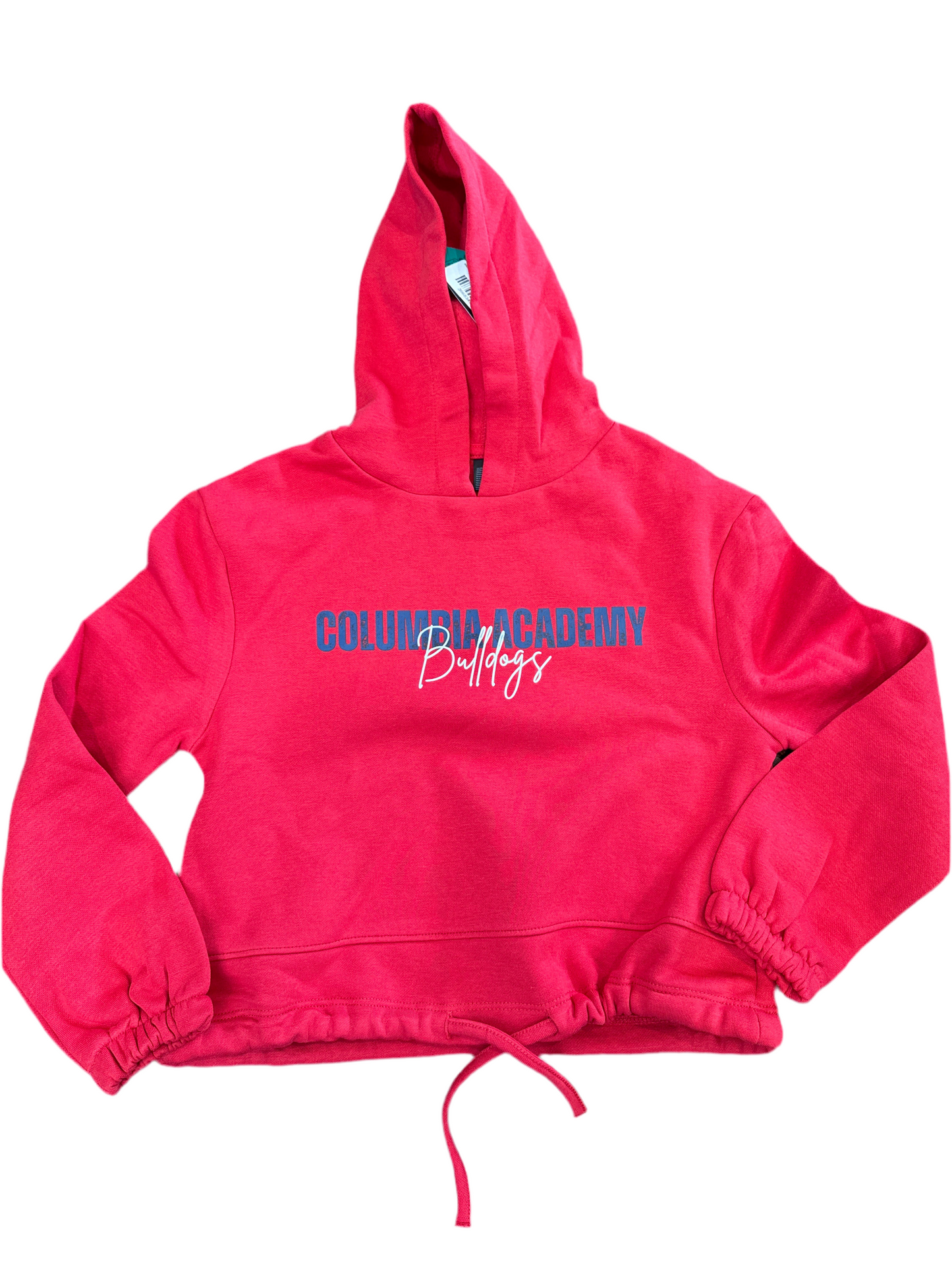 Youth Red Sweatshirt that ties in the front