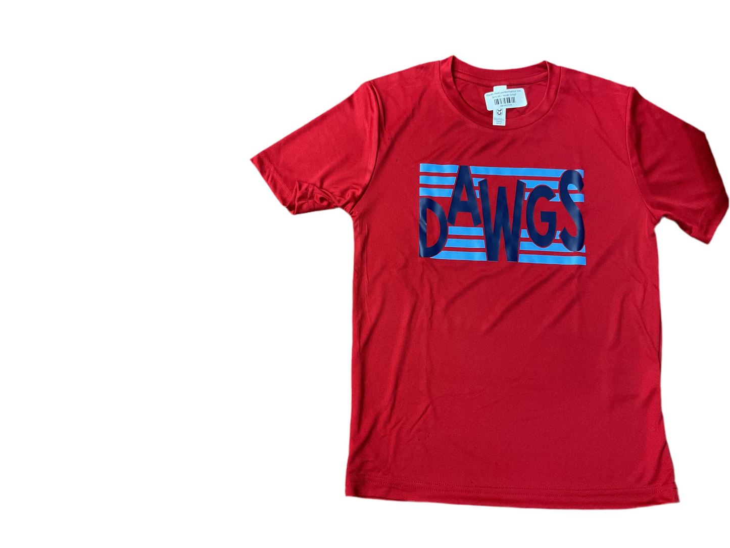 Youth Red performance tee