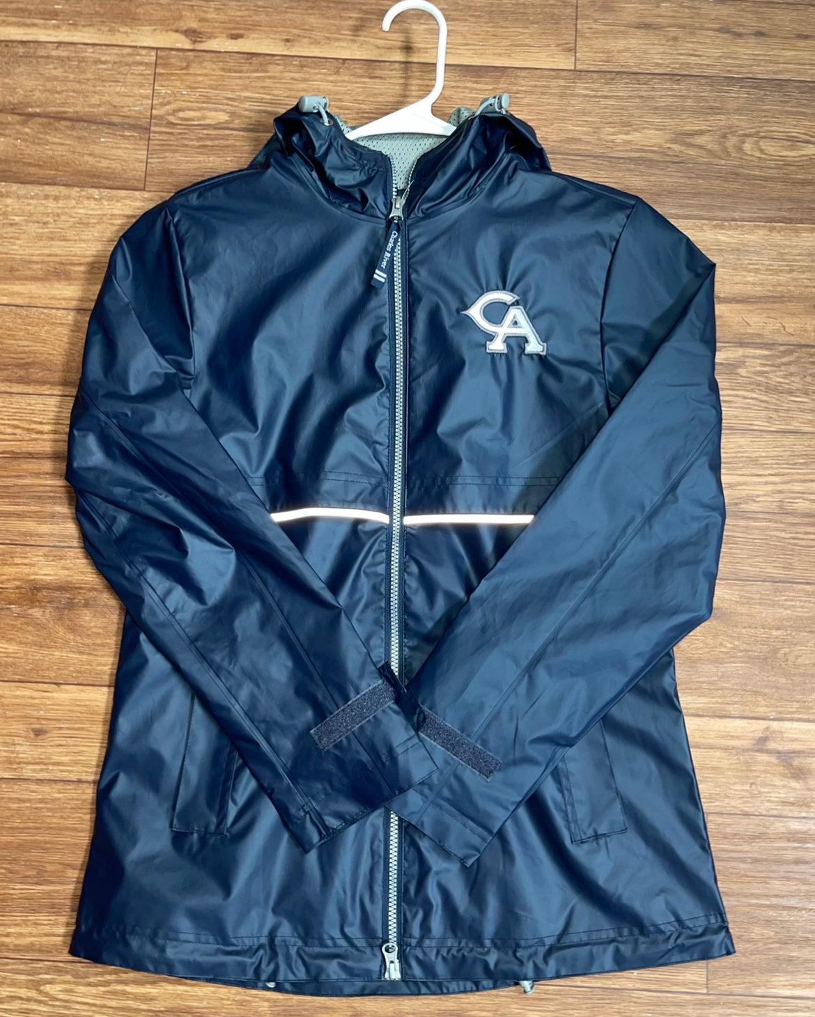 Monogrammed CA Rain Jacket