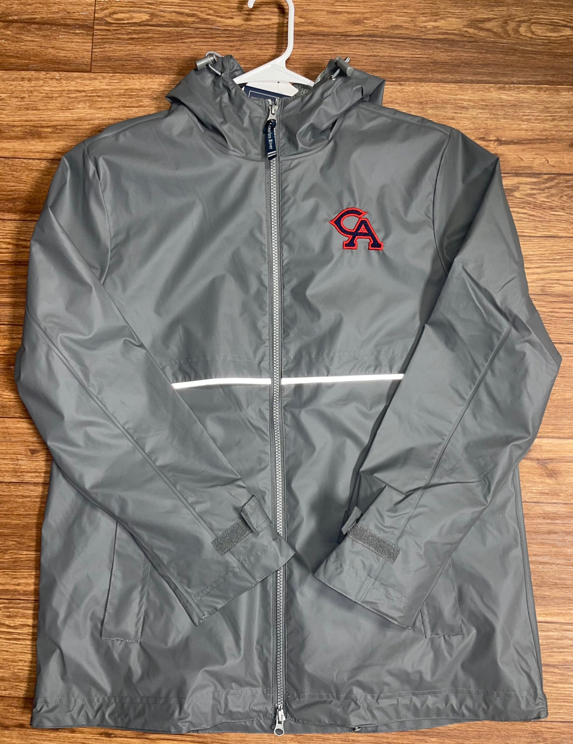 Monogrammed CA Rain Jacket