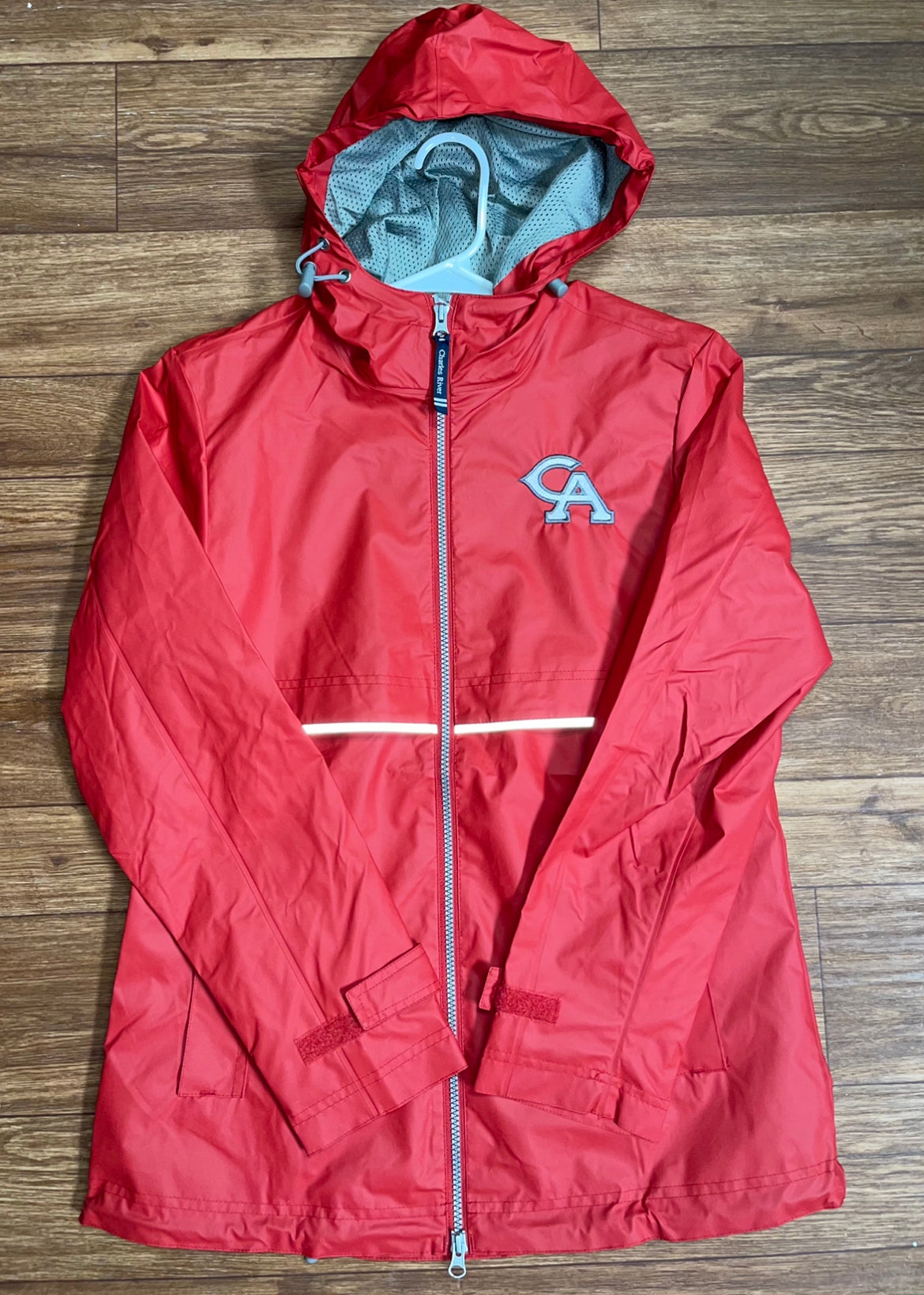 Monogrammed CA Rain Jacket