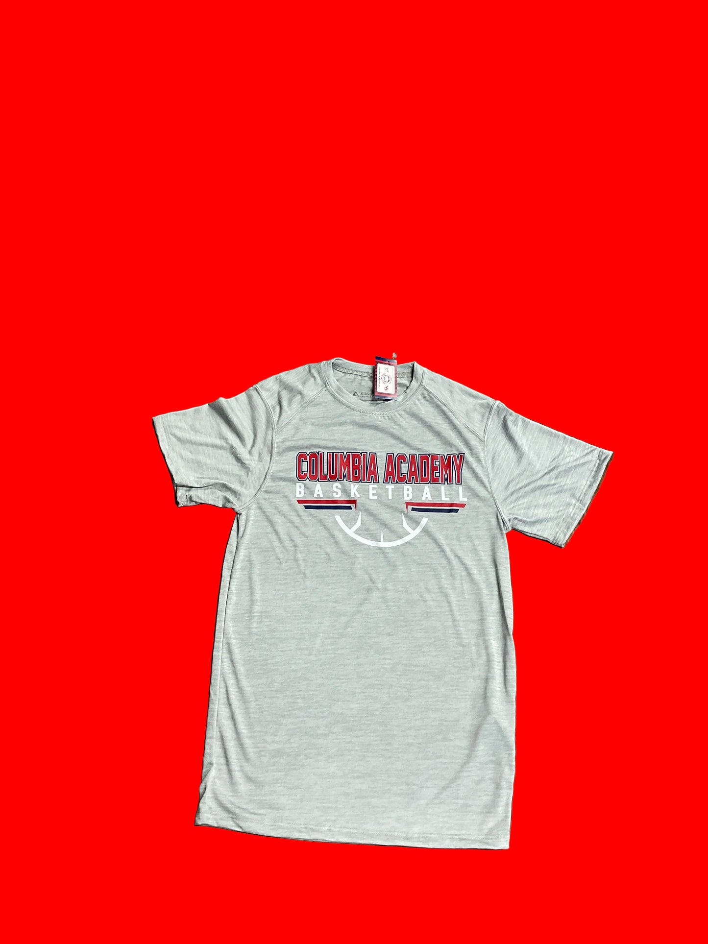 Adult | Performance Tee | Basketball Silver