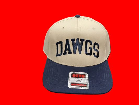 Hat | Cream/Navy | DAWGS
