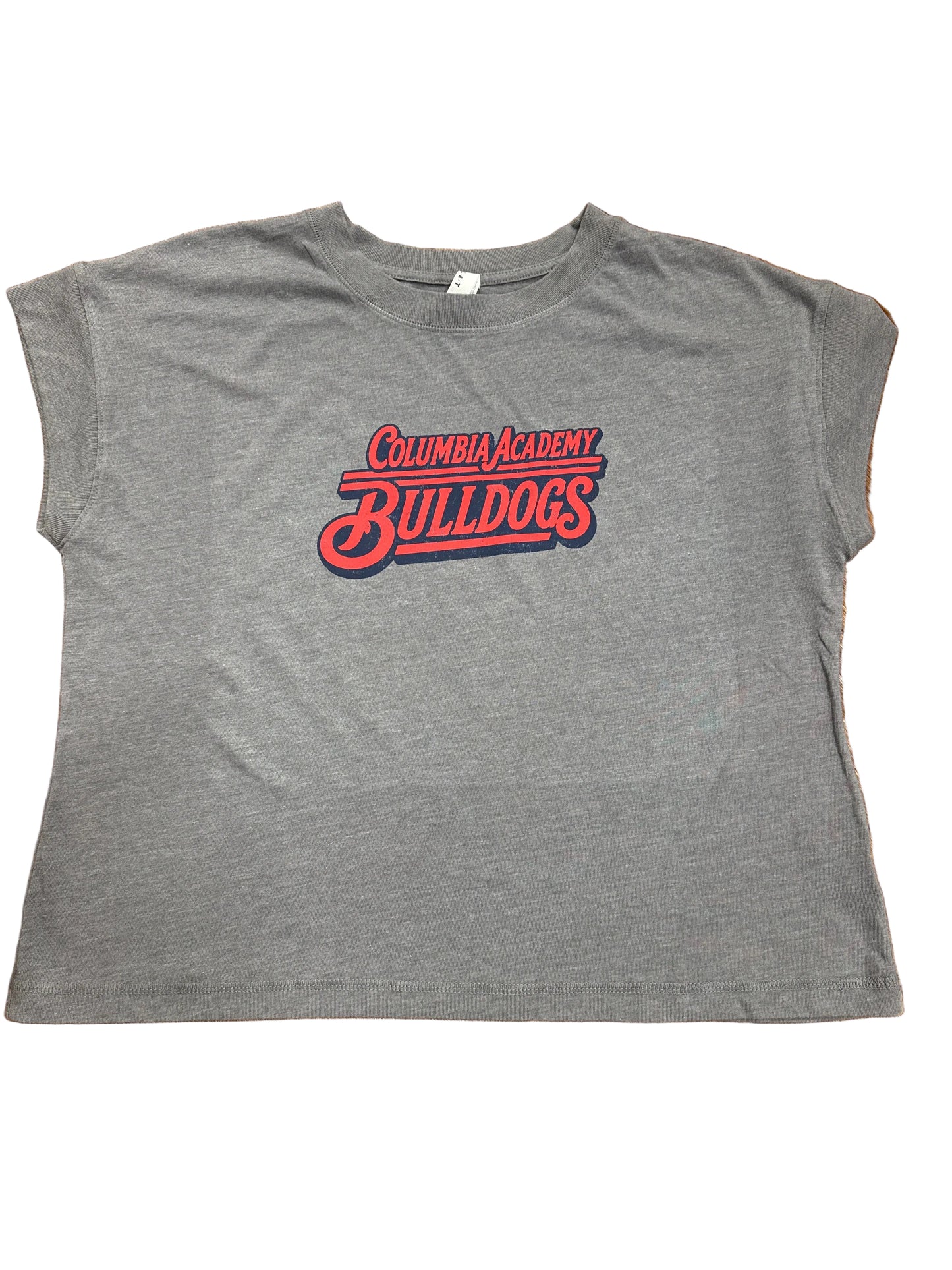 Ladies | Cap Sleeve | Bulldogs | Grey Wash