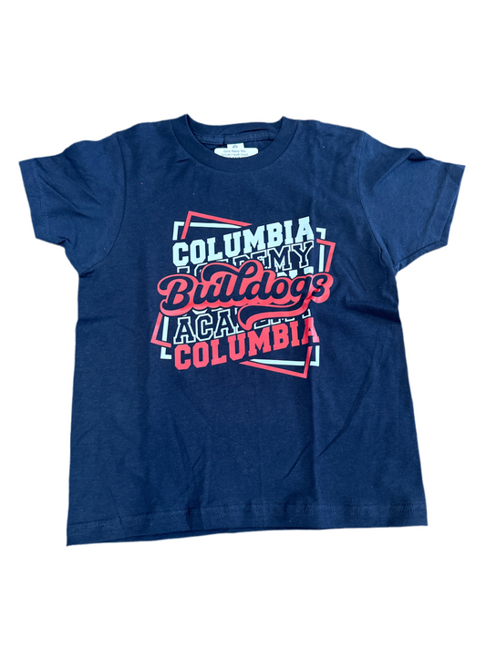 Girls Navy Tee