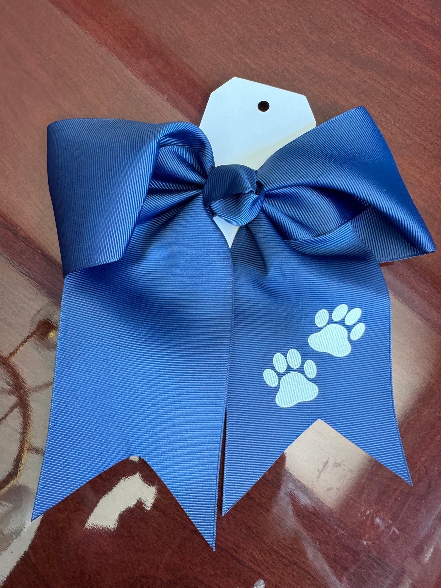 Navy Tail Bow