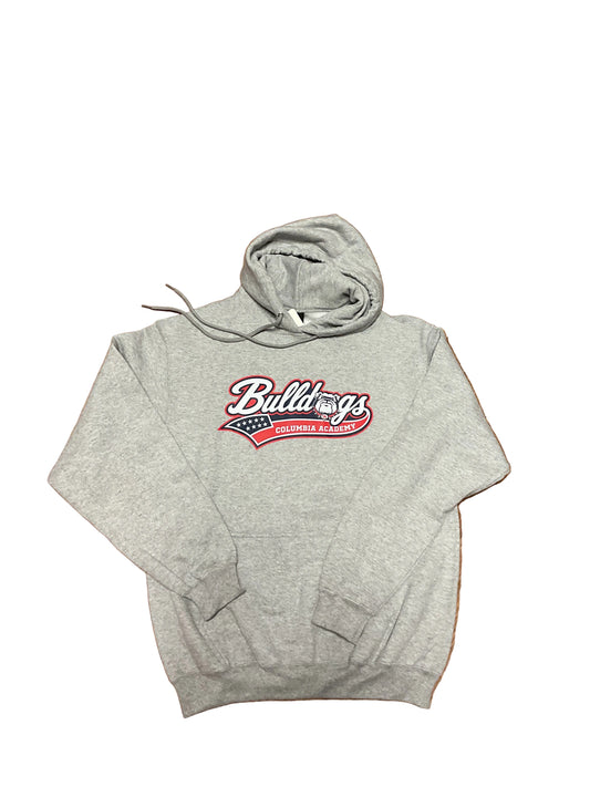 Adult | Bulldogs USA | Gray Hoodie