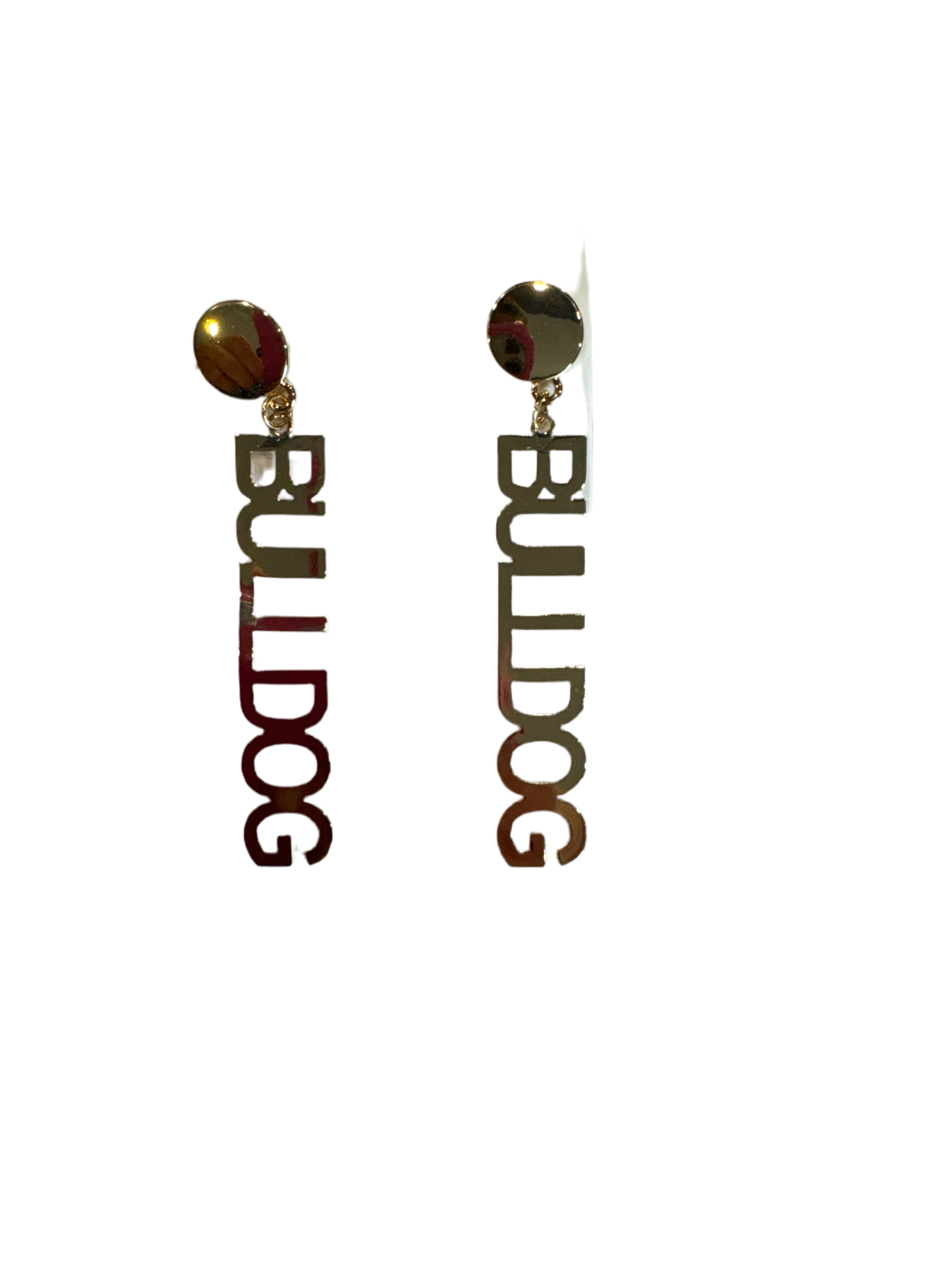 Gold Sports Dangle Earring