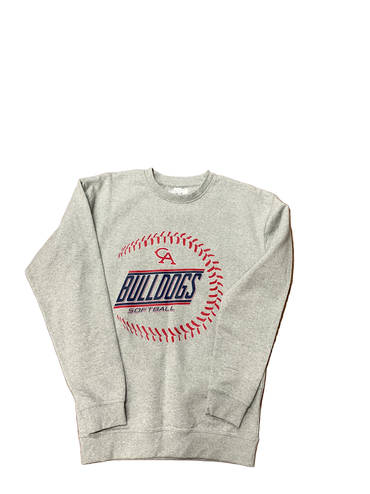 CA softball adult Crew Sweatshirt
