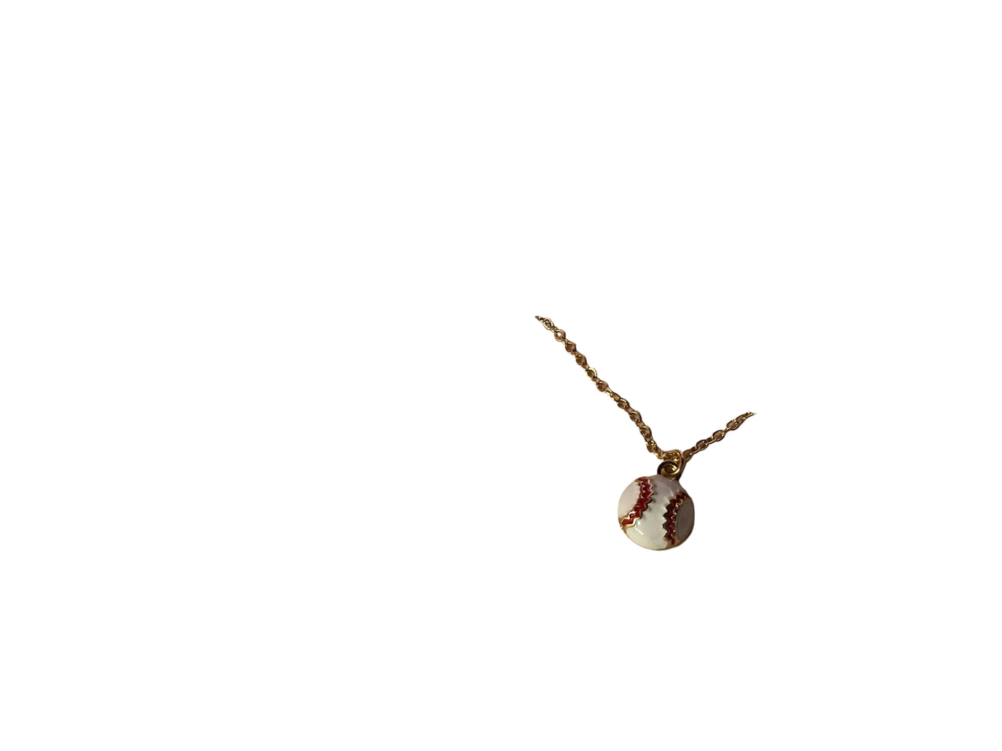 Gold sport necklace