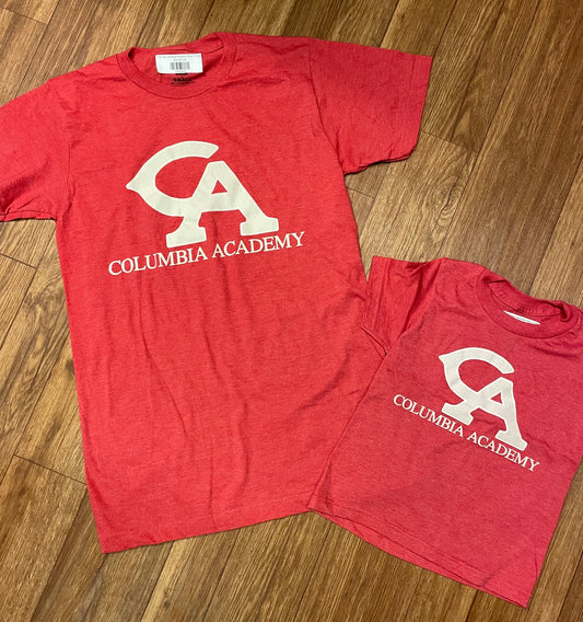 CA Sun Reveal Heather Red T-Shirt