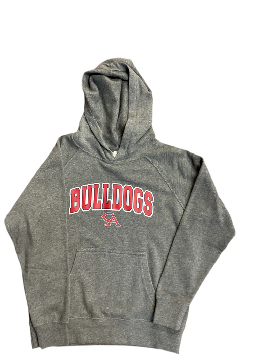Youth Hooded Bulldog Sweatshirt