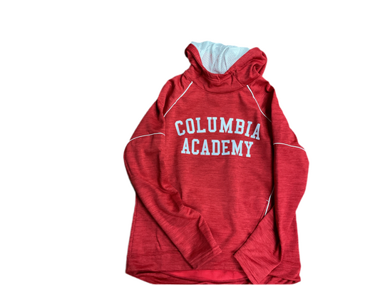 Ladies red/white Hoodie