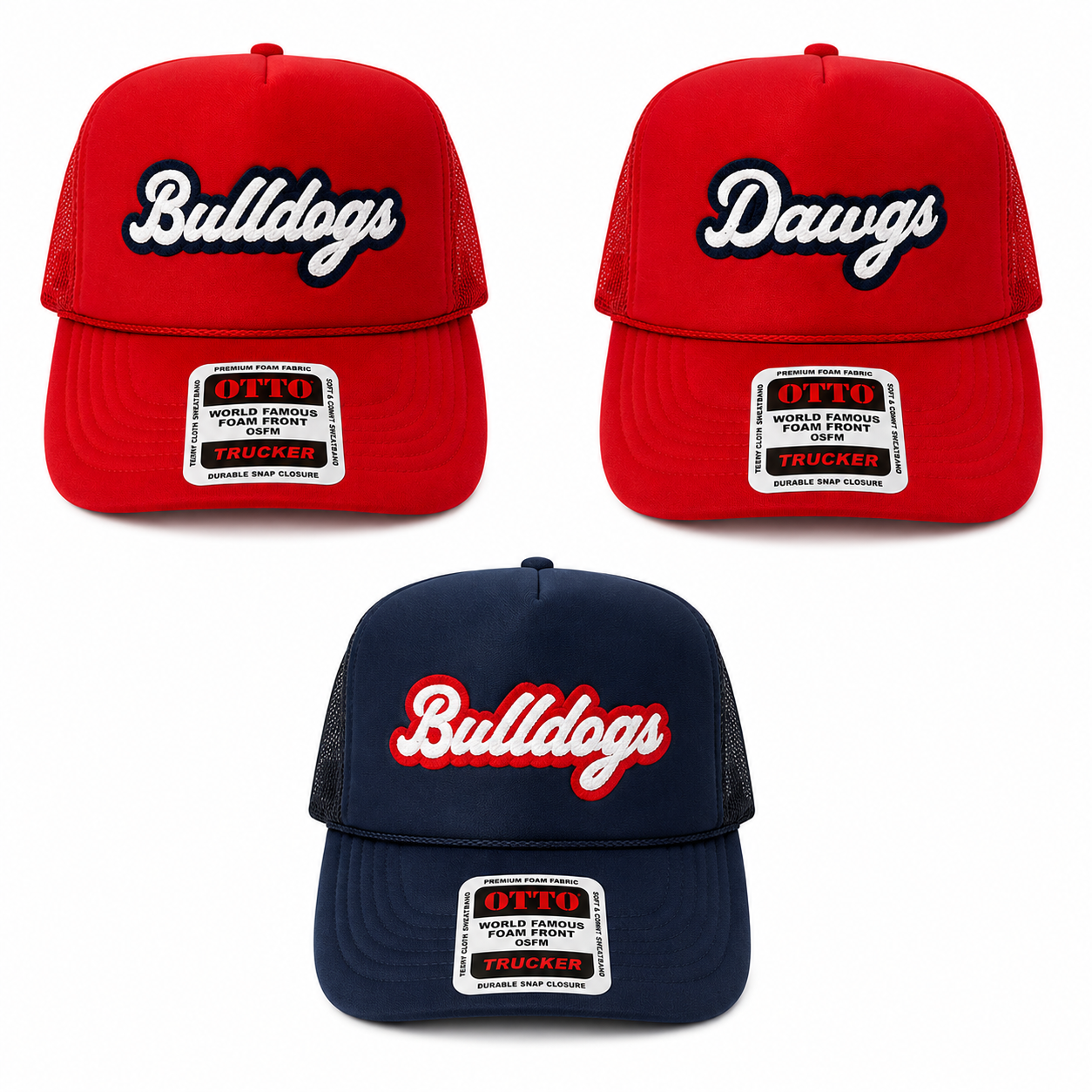 Trucker Puff Logo Hat