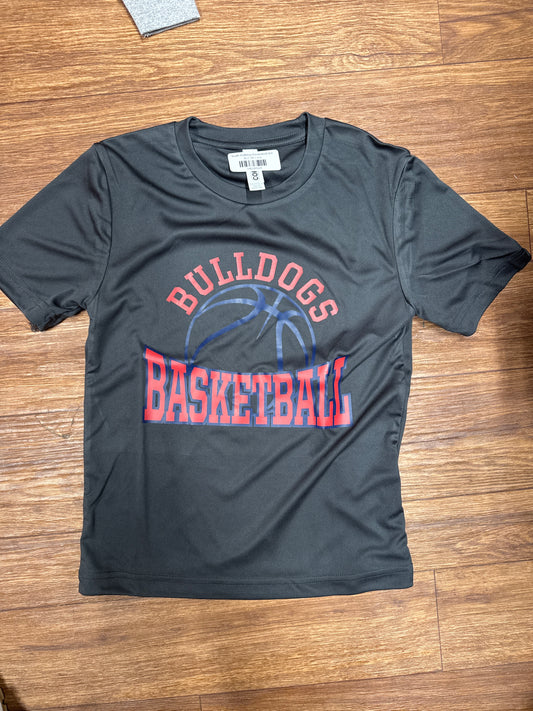 Youth Bulldog Basketball tee