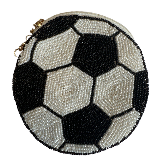 Beaded Sports Coin Pouches