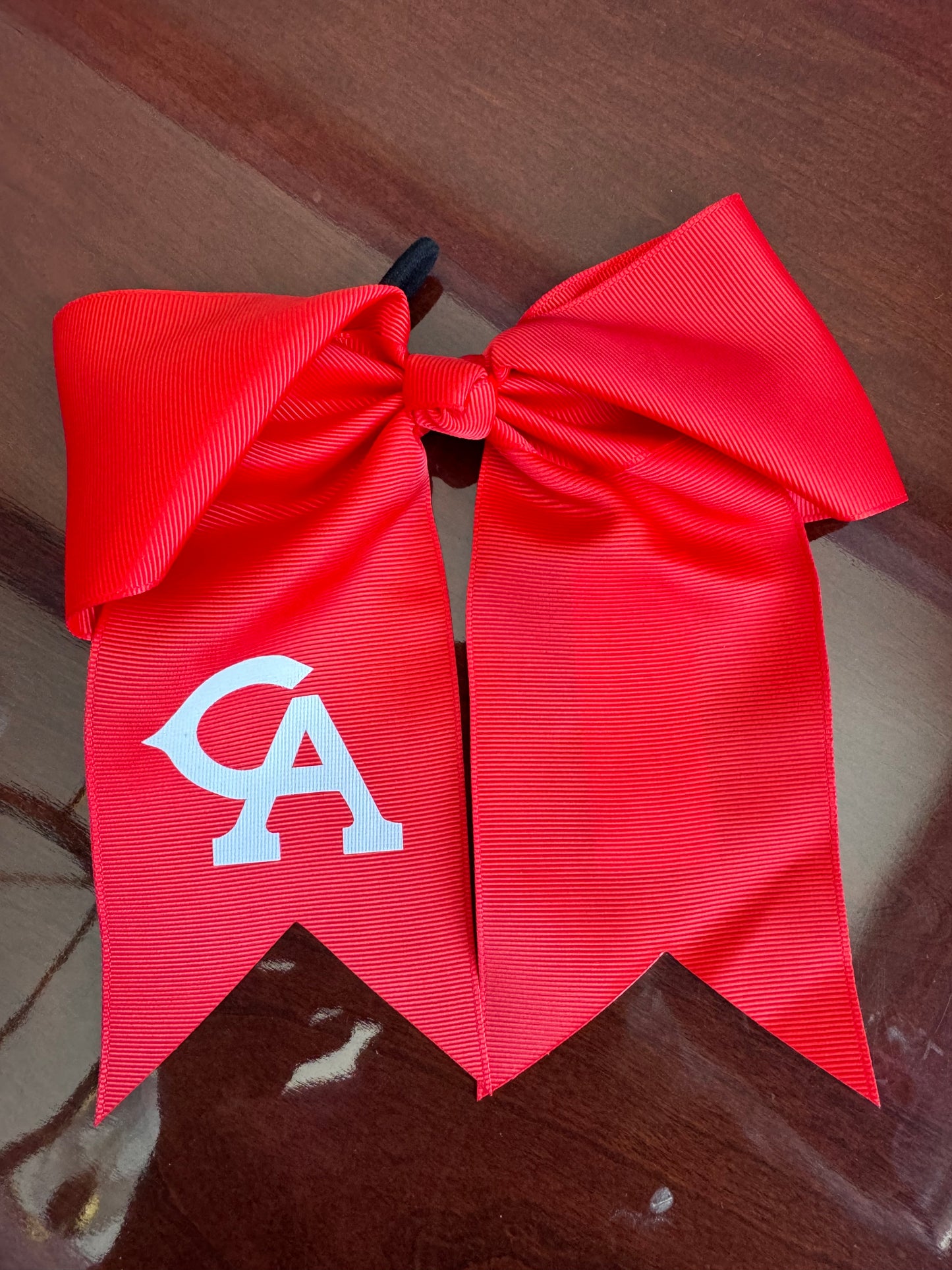 Red Tail Bow with CA Logo