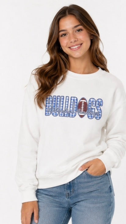 Ladies | Sweatshirt | Gingham Bulldogs