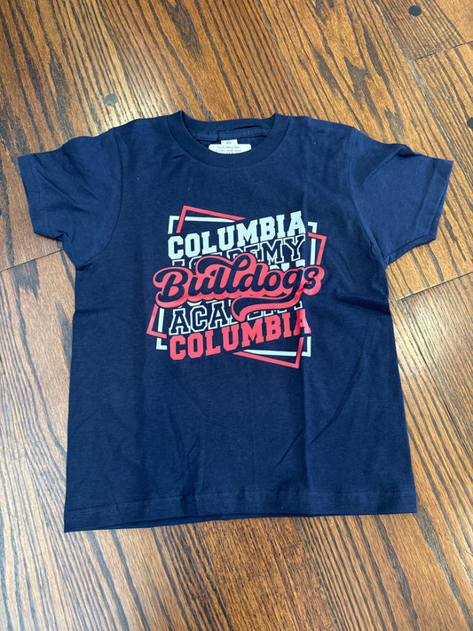 Girls Navy Tee