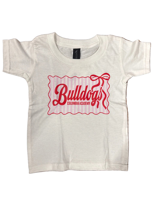 Toddler | T-shirt | Bulldogs Bows