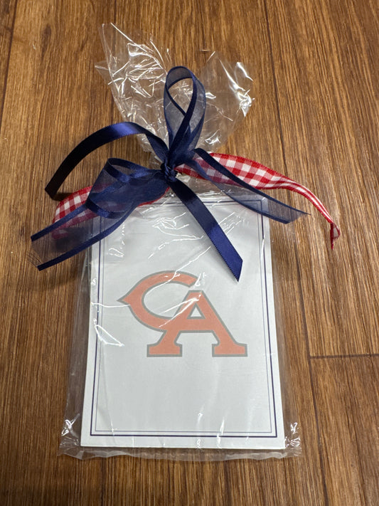 Note Pads- CA background