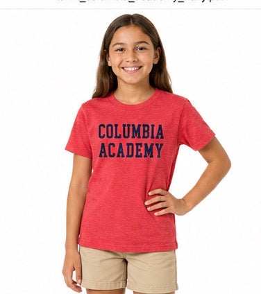 Youth | T-shirt | H. Red | Col Acad