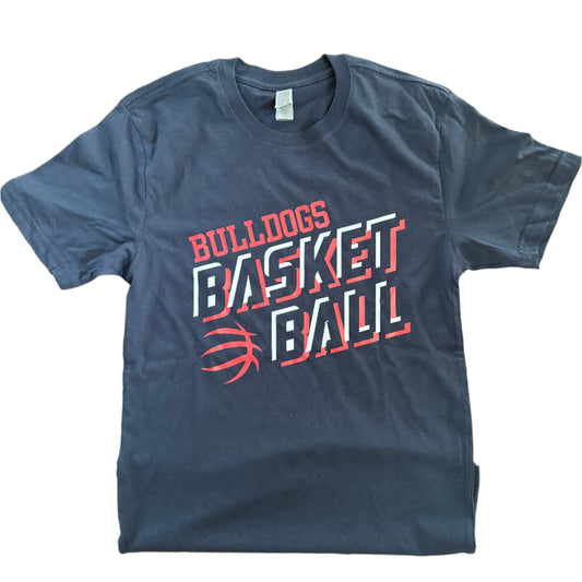 Basketball Navy Tee Adult
