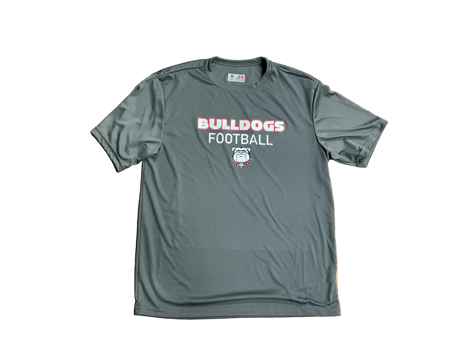 Adult | Bulldogs Football | Graphite Performance S/S