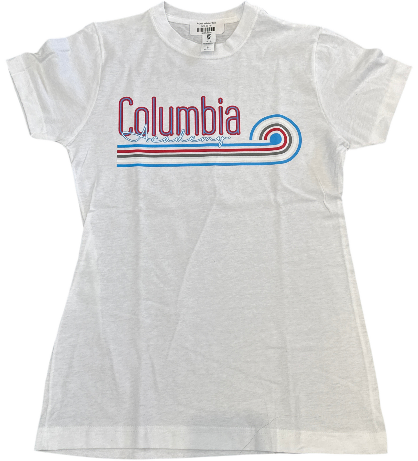 Adult White Tee