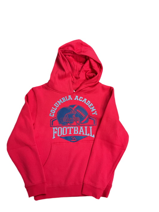 Youth Red Hooded Sweatshirt