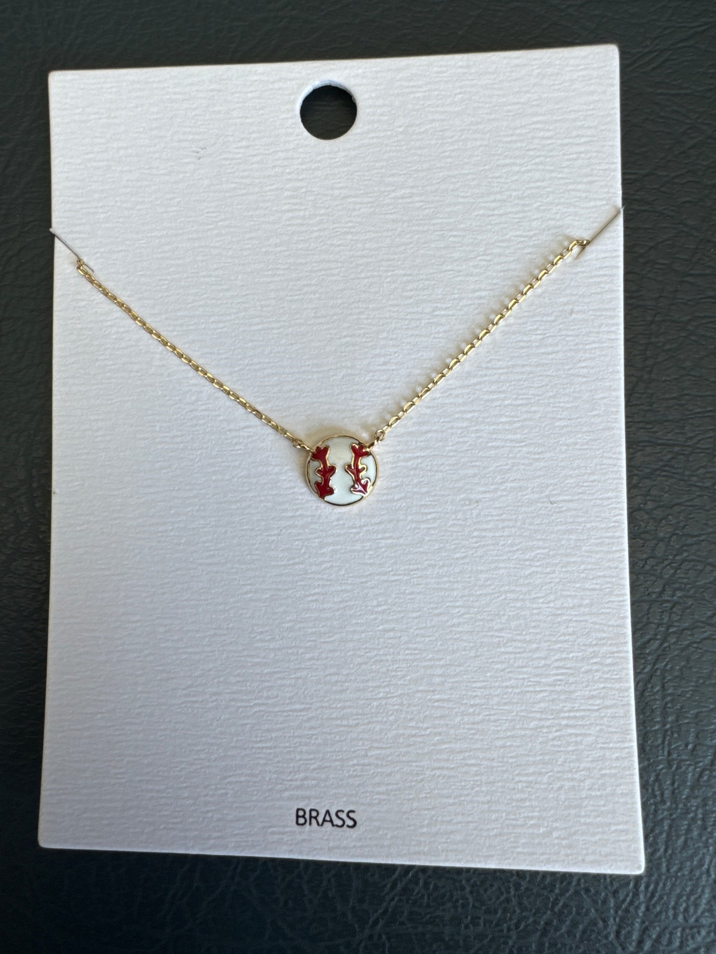 Brass Sports Necklace