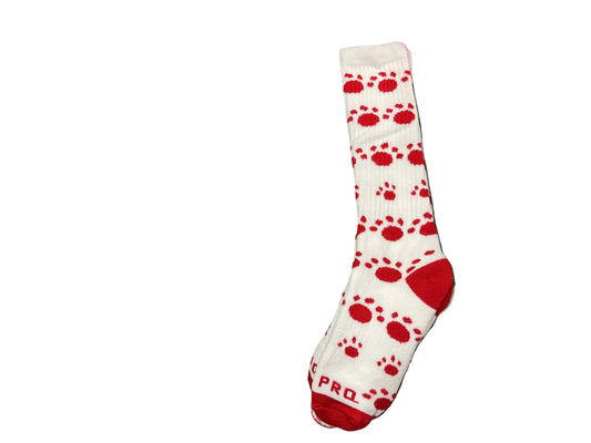 Paw Tracks Fun Socks